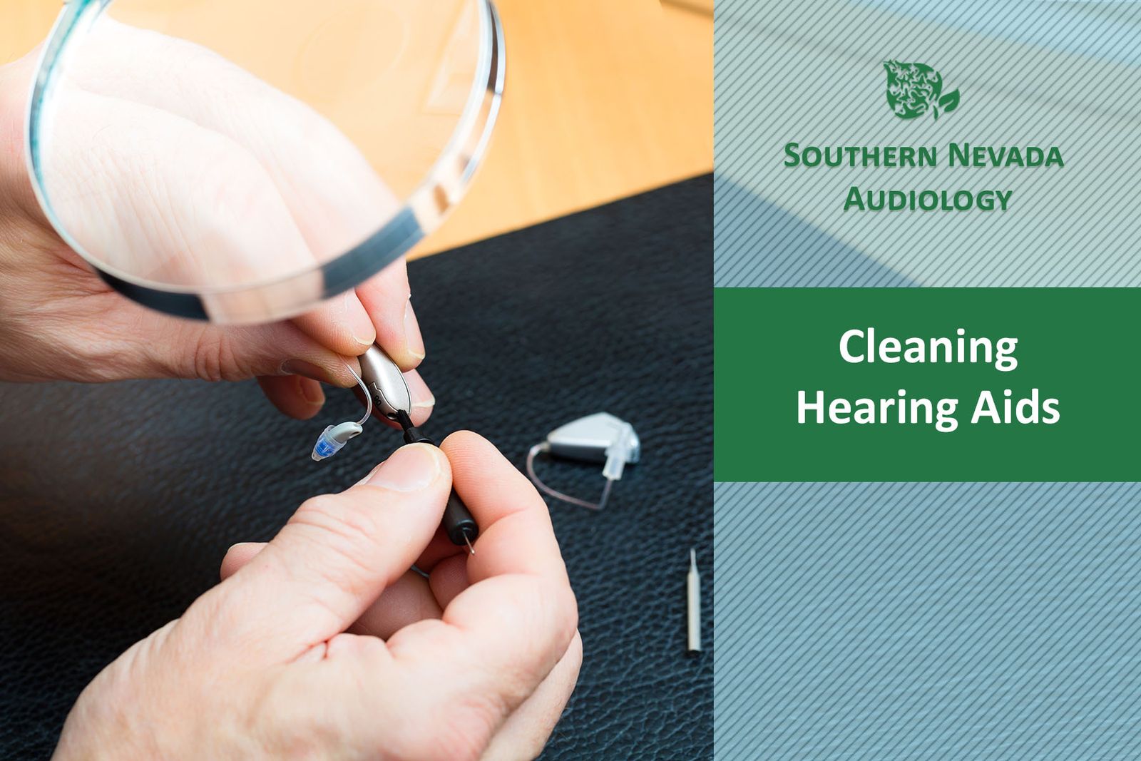 Cleaning hearing aids
