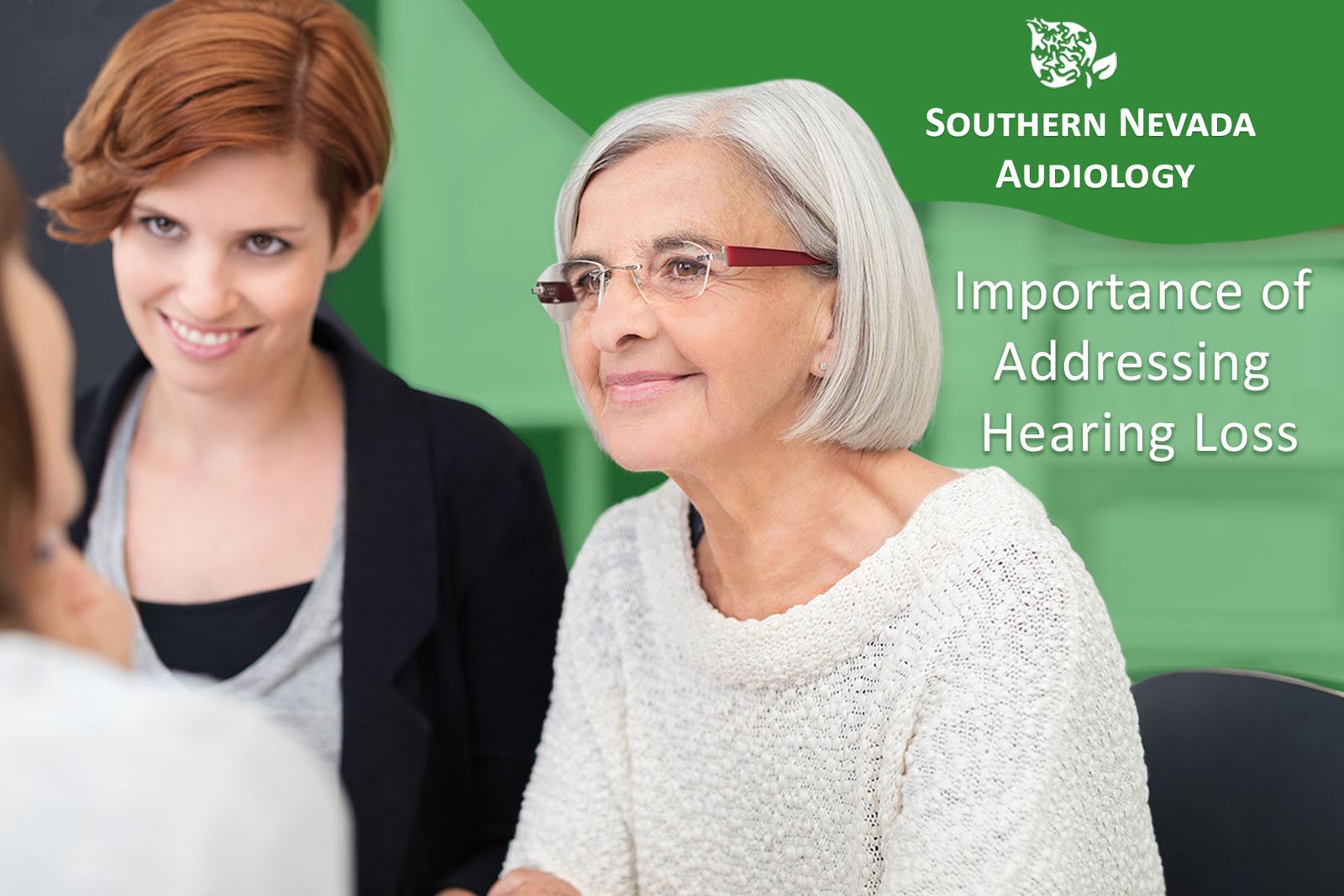 patient with audiologist