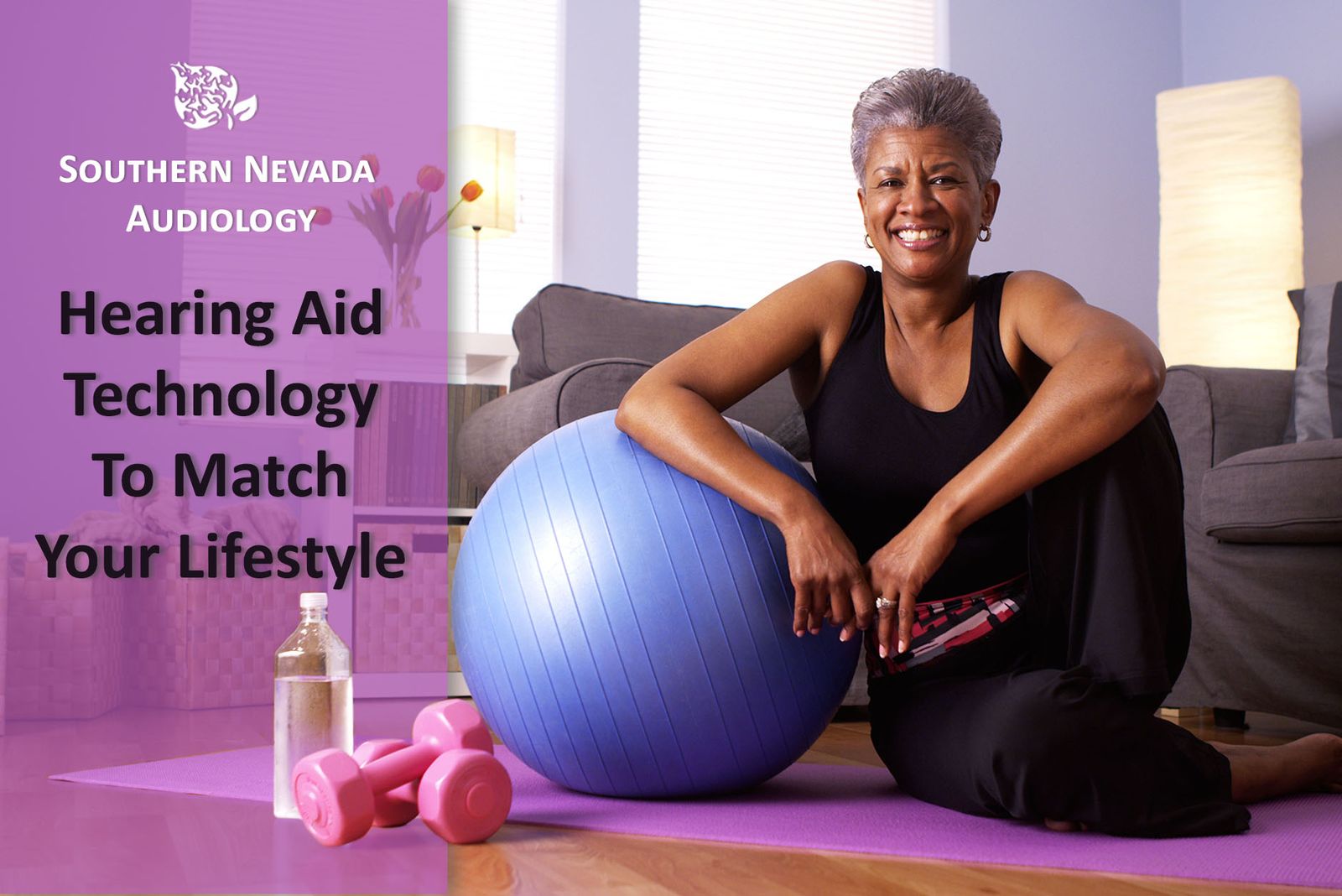 Senior Woman on yoga mat