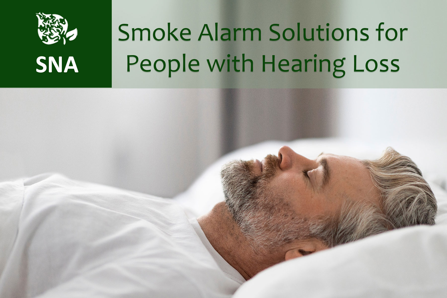 Smoke Alarm Solutions for People with Hearing Loss